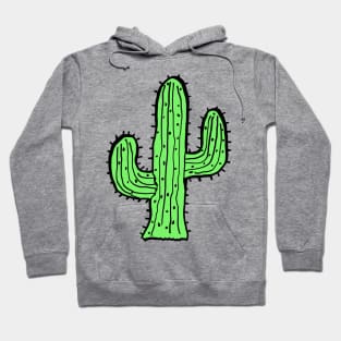 Plain Green Cactus Hoodie